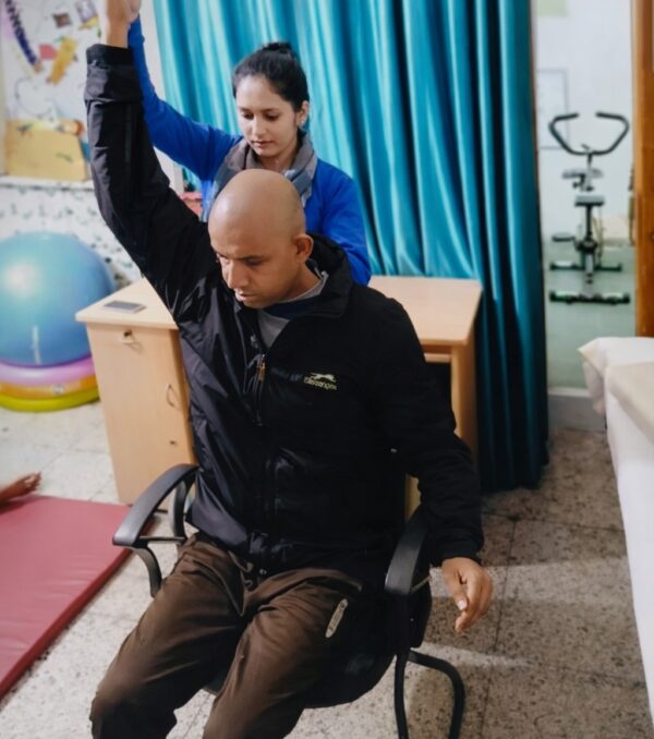 Occupational and physiotherapy